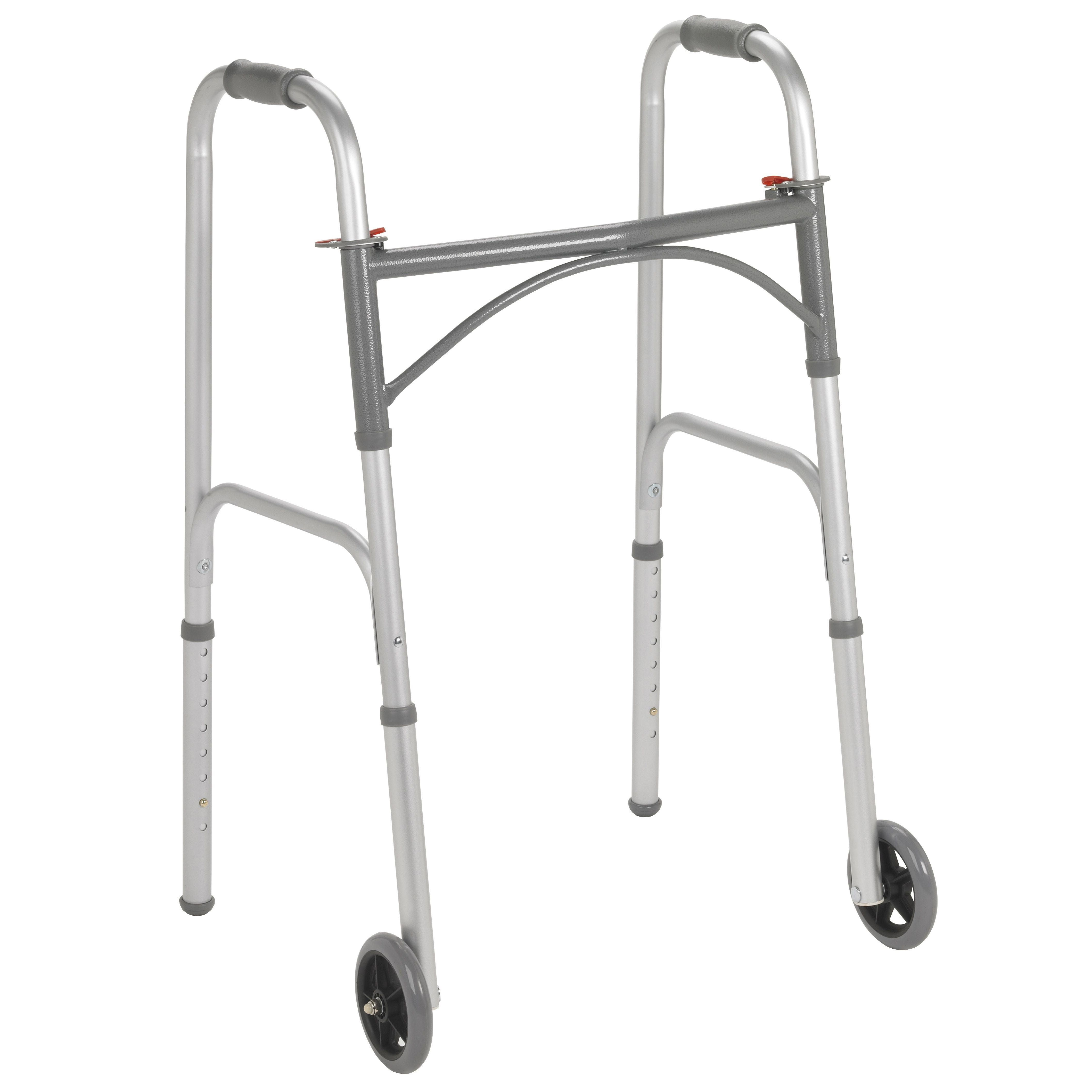 Walker with 2 Wheels