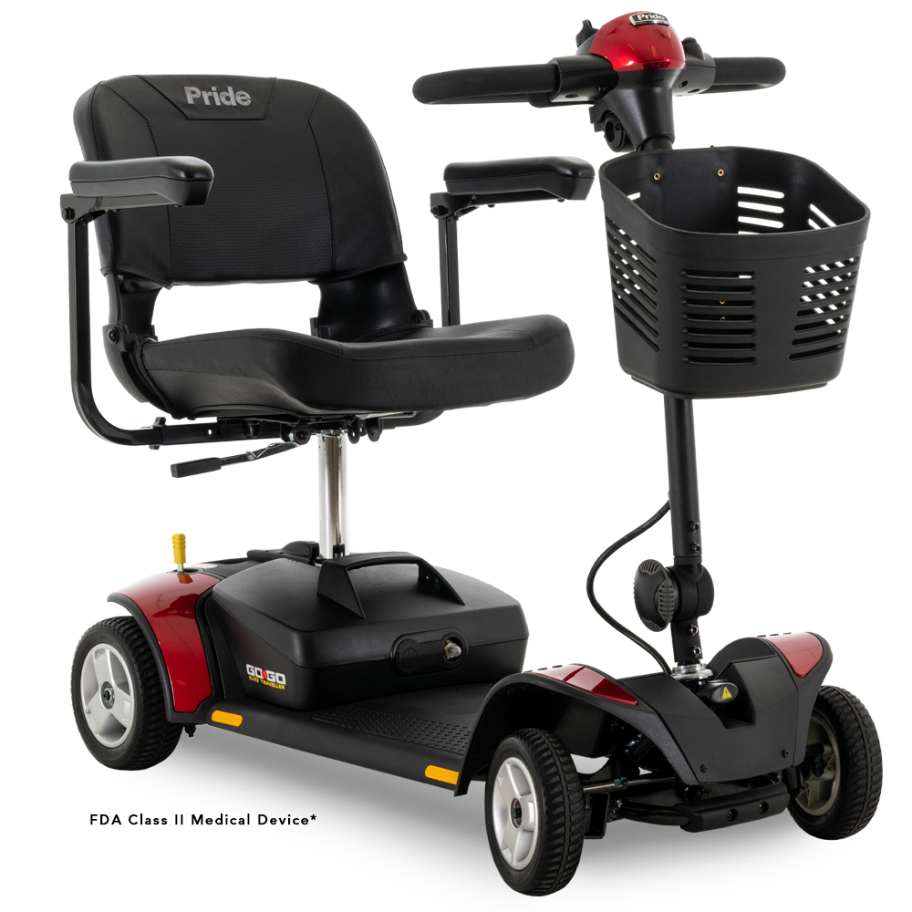 USED Go Go Elite Traveler 4 Wheel Scooter - Image 3
